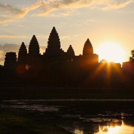 Sunrise at Angkor Wat Temple, Siem Reap, Cambodia