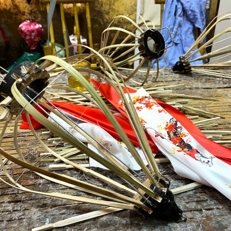 Hoi An Full Lantern Making Class at Tieng Vong Pho Lantern workshop, vietnam