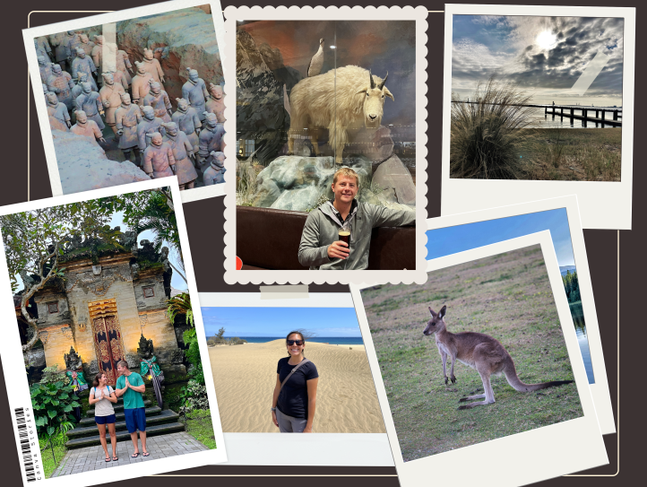 collection of travel photos