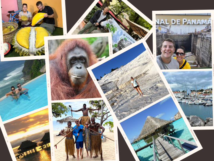 collection of travel photos