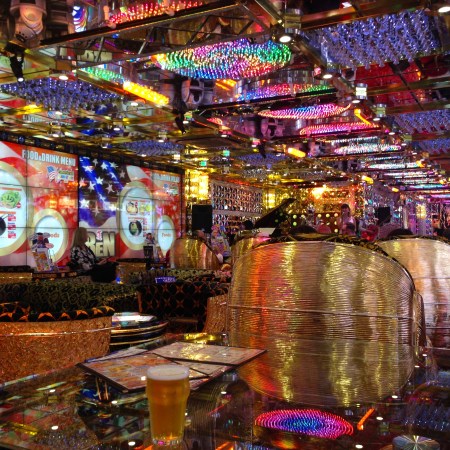 Preshow Lounge, Robot Restaurant, Tokyo, Japan